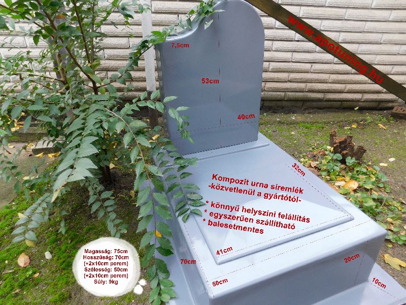 Műanyag  urnák gyártása!