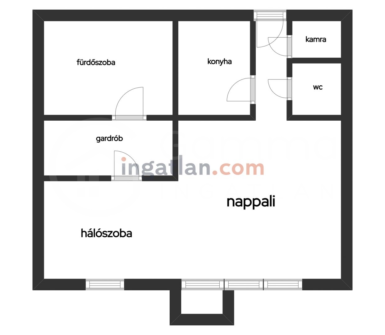 Lakás eladó – 1 szoba – Miskolc