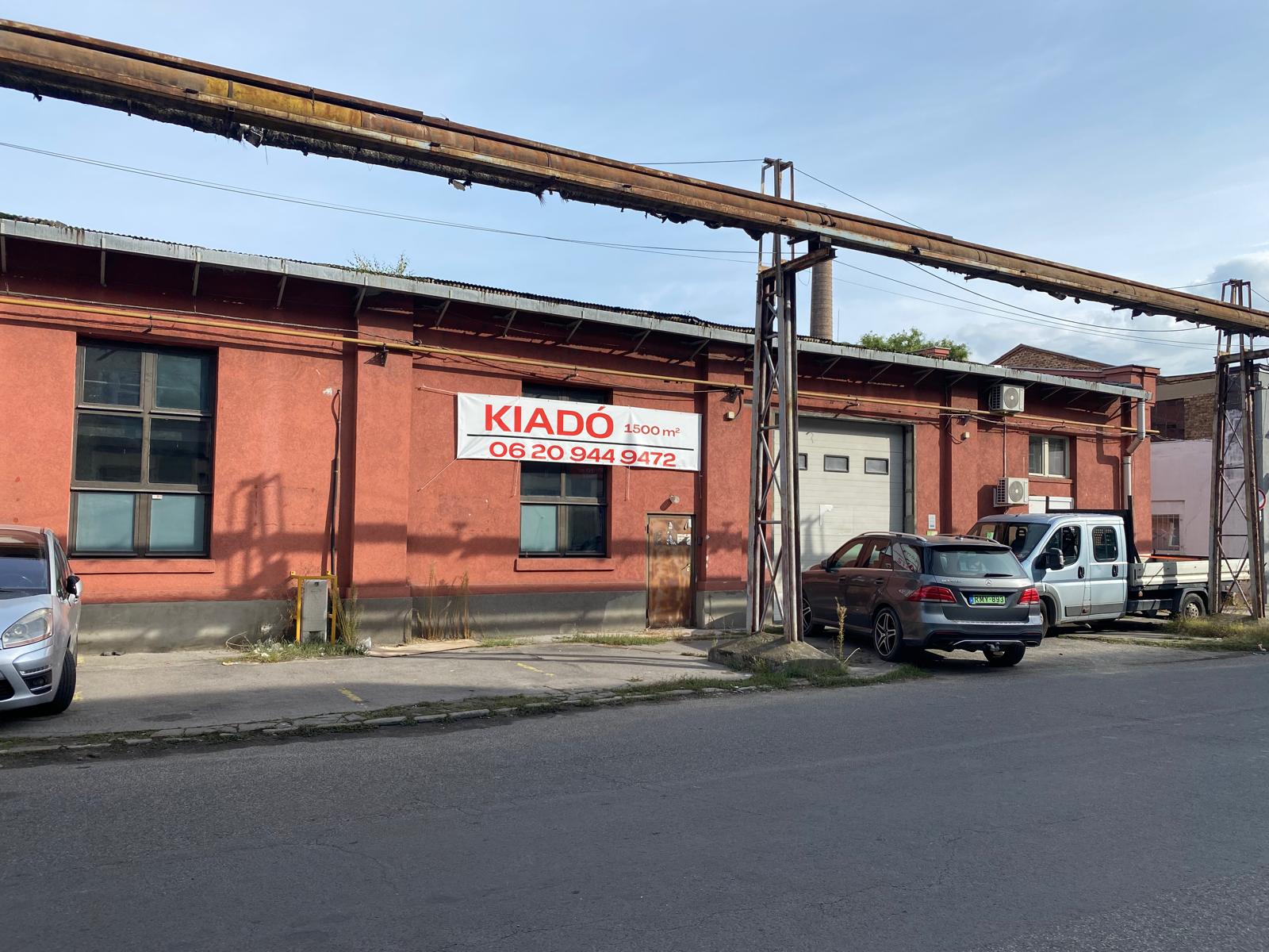Ipari ingatlan-raktár-csarnok kiadó tulajdonostól – Budapest XXI.kerület
