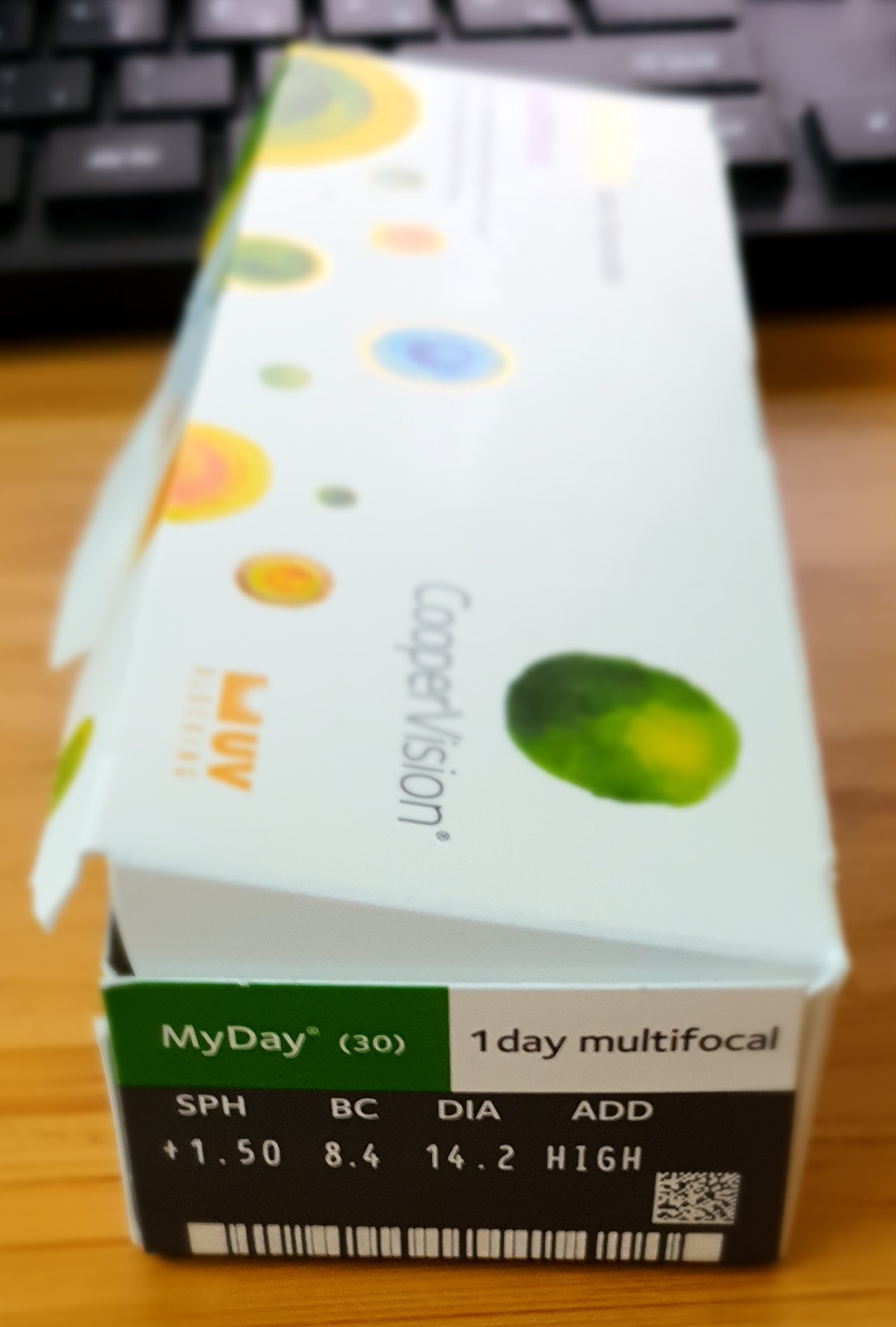 MyDay multifocal napi kontaktlencse olcsón eladó (29 db) +1,5D, HIGH ADD