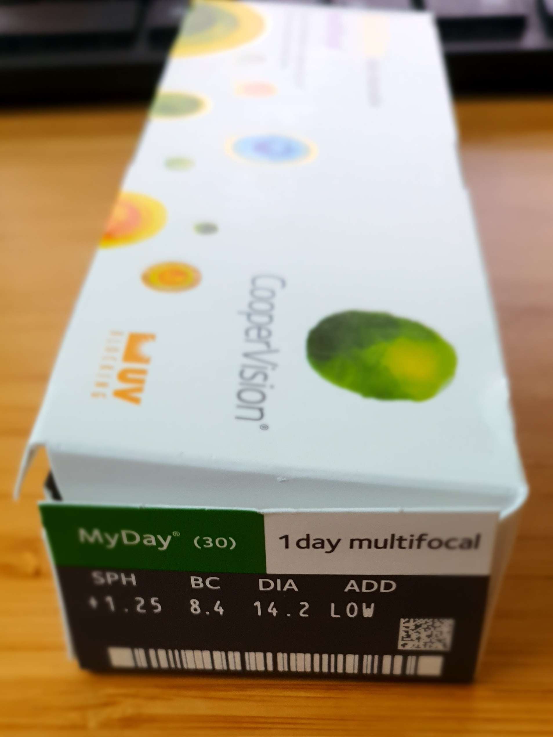 MyDay multifocal napi kontaktlencse olcsón eladó (29 db) +1,25D LOW ADD